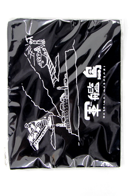 【長崎】軍艦島ポーチ（ネイビー）