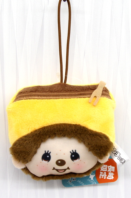 【長崎限定】モンチッチ　フェイスマスコット　長崎カステラ