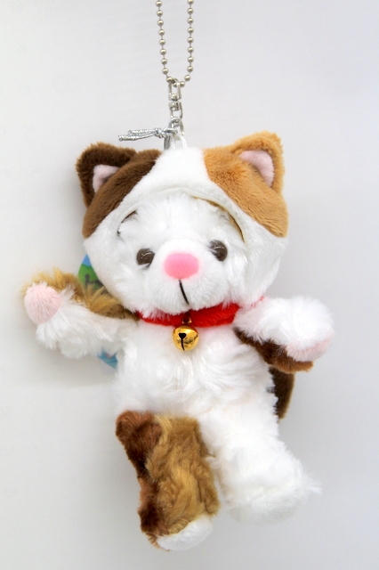 【ご当地ベア】長崎尾曲がり猫（ボールチェーンマスコットST）