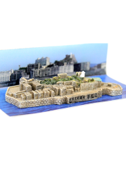 【長崎】軍艦島ジオラマ　１／４０００