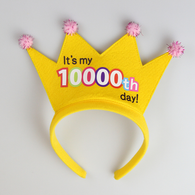 10000日記念日」カチューシャ