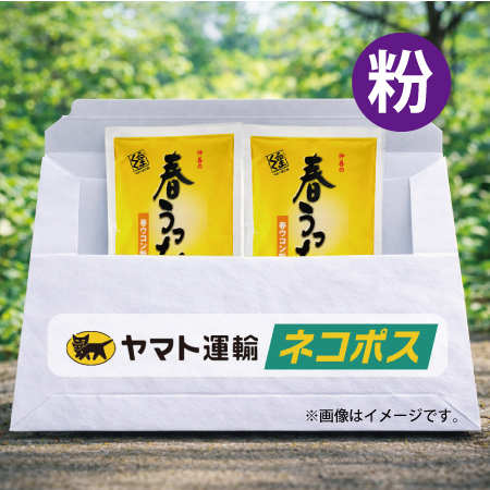 【ネコポス対象商品】春うっちん粉 袋入200g　2袋セット