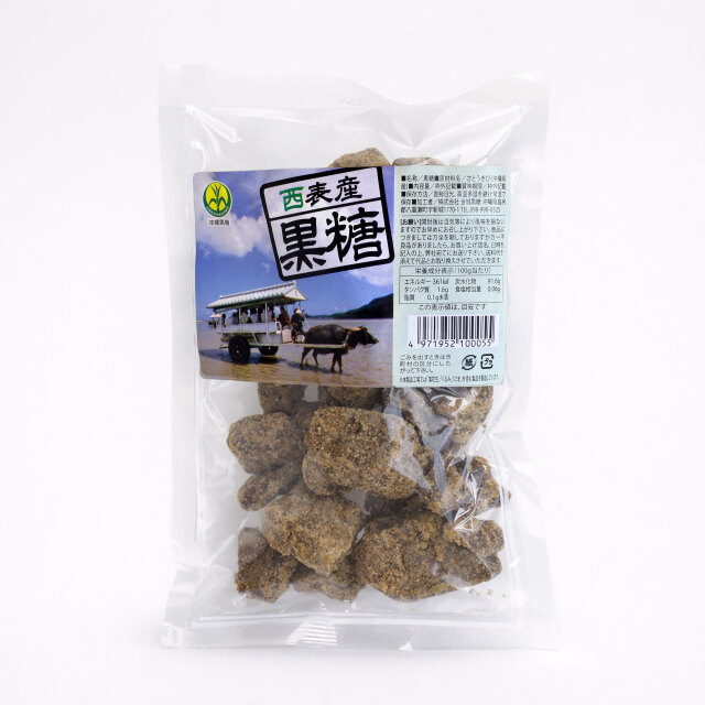 西表産黒糖　180ｇ