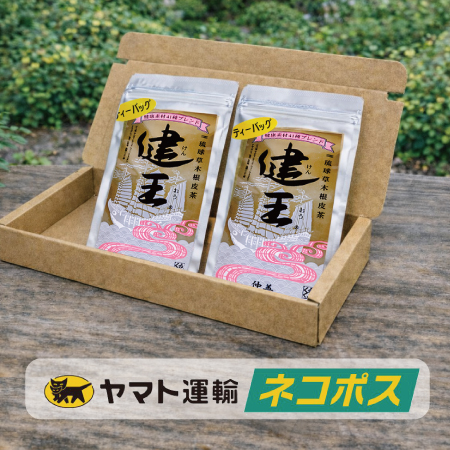【ネコポス対象商品】健王茶ティーバッグ 2g×30包 　2袋セット