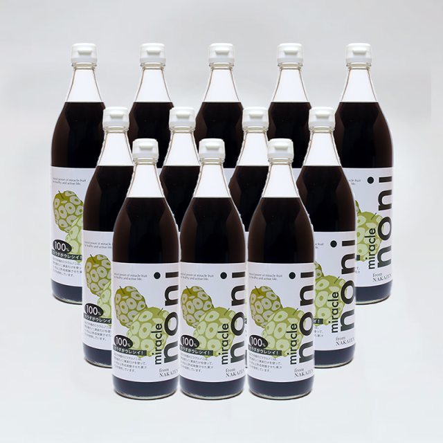 ミラクルノニ100% 900ml 12本セット
