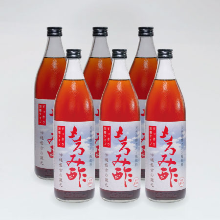 天然発酵クエン酸飲料仲善のもろみ酢 （すっきり加糖タイプ) 900ml 6本セット