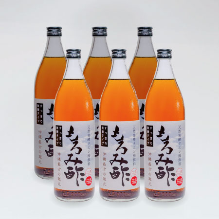 天然発酵クエン酸飲料仲善のもろみ酢（すっきり無糖タイプ) 900ml 6本セット