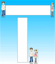 オリジナル幕を作る　120ｃｍ×540ｃｍ