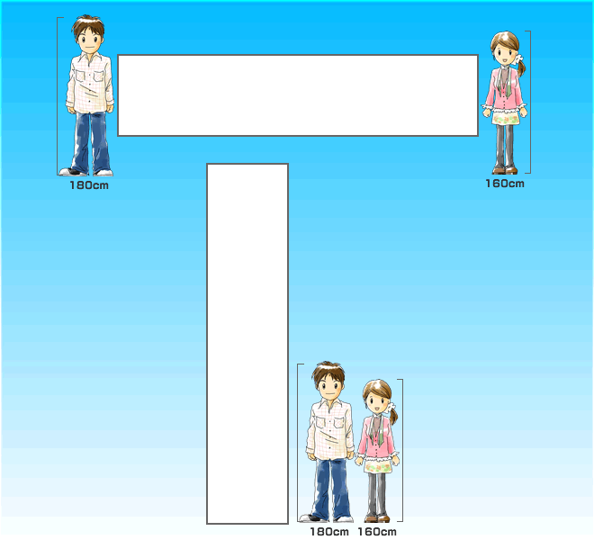 オリジナル幕を作る　90ｃｍ×400ｃｍ