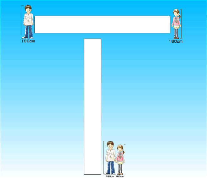 オリジナル幕を作る　90ｃｍ×720ｃｍ