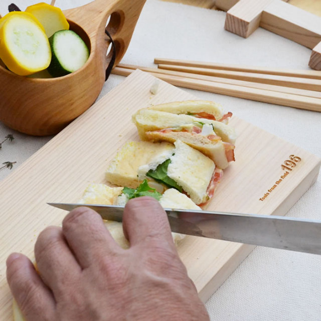 キャンプ　まな板　大