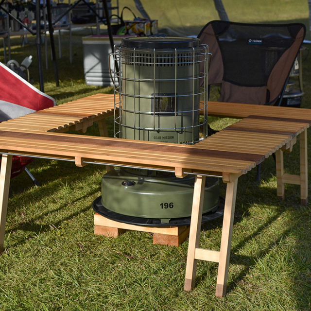 囲炉裏テーブルの通販｜【196】ひのき・木製キャンプ用品店 