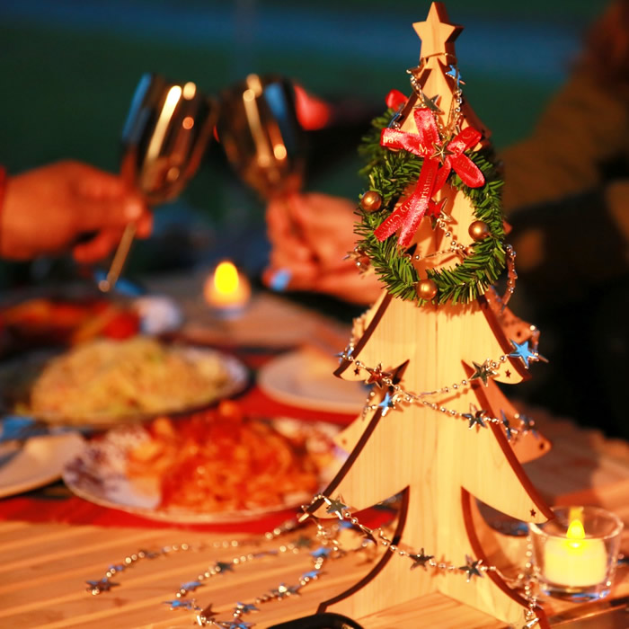 196　キャンプ　クリスマス　Xmas　ツリー