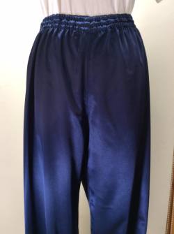 【送料無料】　サテン太極拳パンツ　