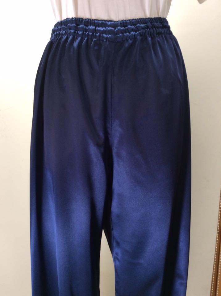 【送料無料】　サテン太極拳パンツ　