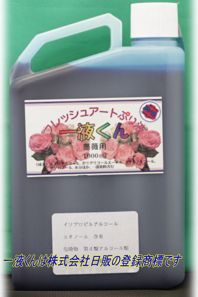 薔薇用一液くん：藍色