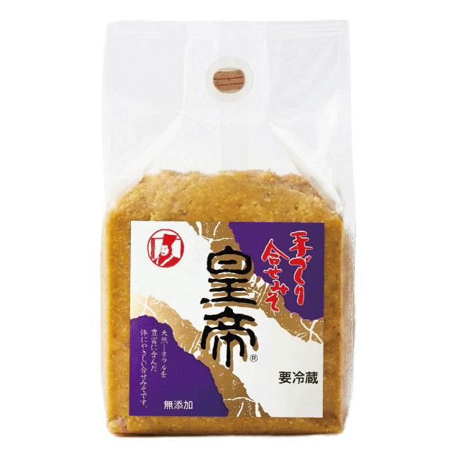 【特価】熊本県産大豆使用　皇帝合わせ味噌800g
