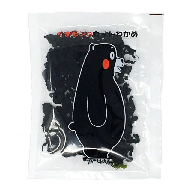 熊本県産【無添加】くまモンわかめ8g