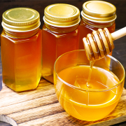 希少・熊本県産【非加熱・無添加】日本ミツバチの「純生ハチミツ」180g×1本