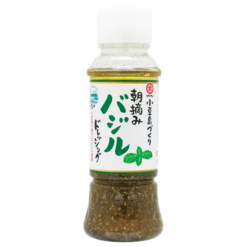 小豆島づくり 朝摘みバジルドレッシング 170ml