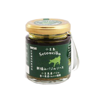 朝摘みバジルソース 80g~小豆島産バジル使用~【タケサン】【数量限定】