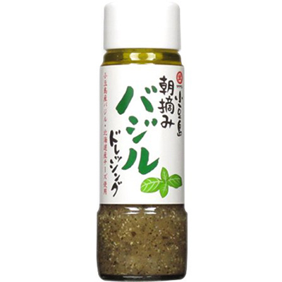 朝摘みバジルドレッシング 200ml (分離液状ドレッシング)