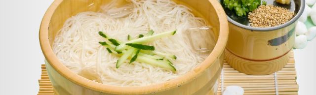 小豆島オリーブ園　素麺・うどん・パスタ