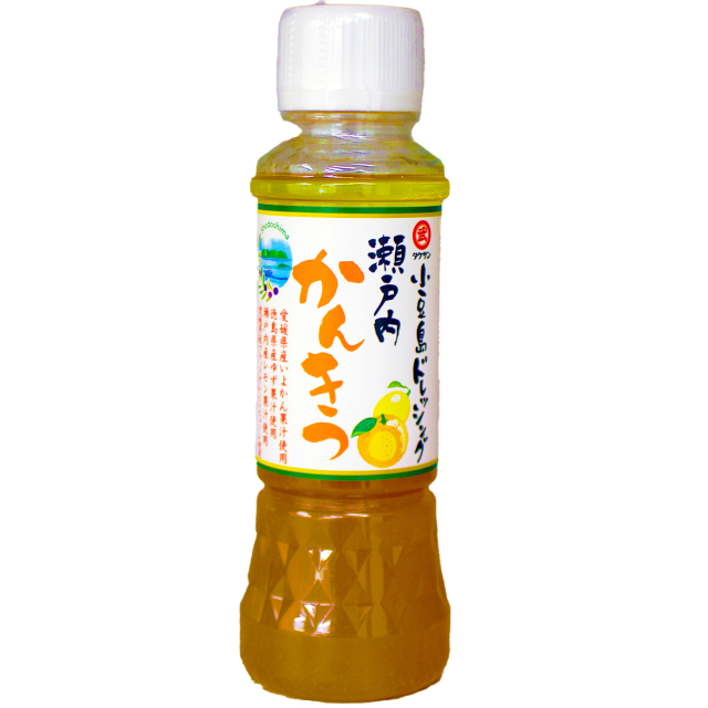 小豆島ドレッシング 瀬戸内かんきつ 200ml(分離液状ドレッシング) 瀬戸内かんきつドレシング
