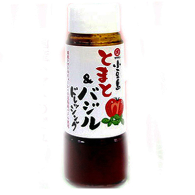 小豆島トマト&バジル ドレッシング 200ml(分離液状ドレッシング)