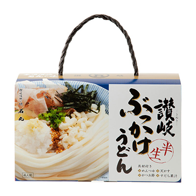 【讃岐うどん4人前】讃岐ぶっかけうどんセット