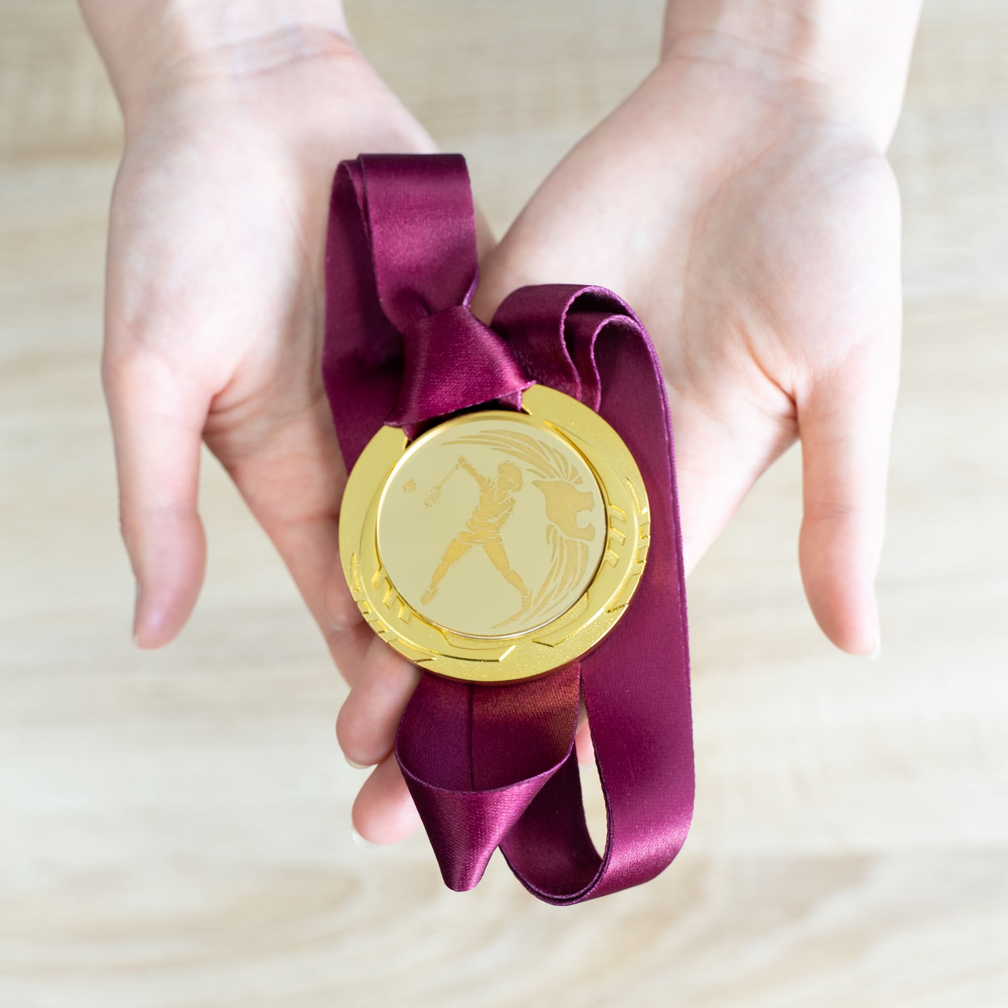 メダル 彫刻無料 金属製 63種目から選べる プラケース入り LMW-601