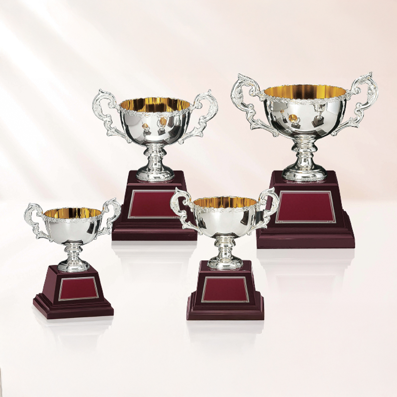 優勝カップ 金属製 AC-1330 Cサイズ