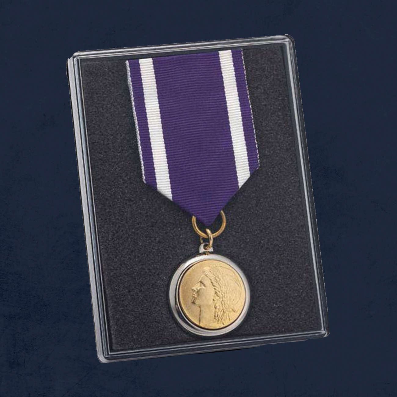 勲章型メダル 金属製 OM-3