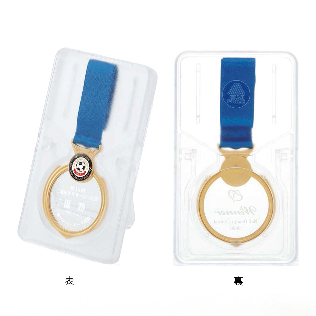 メダル アクリル 表面レーザー彫刻+フルカラー印刷 XMCO-3