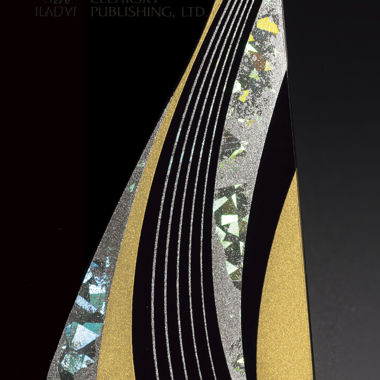 クリスタルトロフィー 蒔絵+フルカラー印刷 VOT.126 Aサイズ