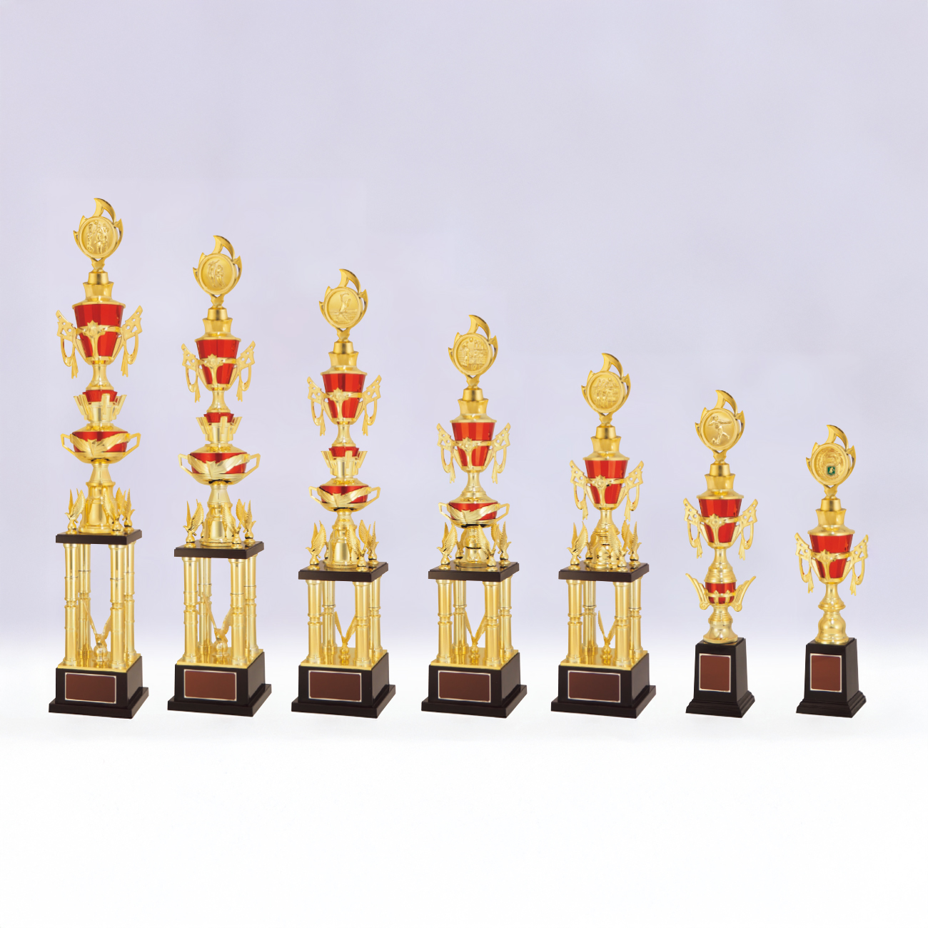 タワー型トロフィー 26種目から選べる VTX.3527 Fサイズ