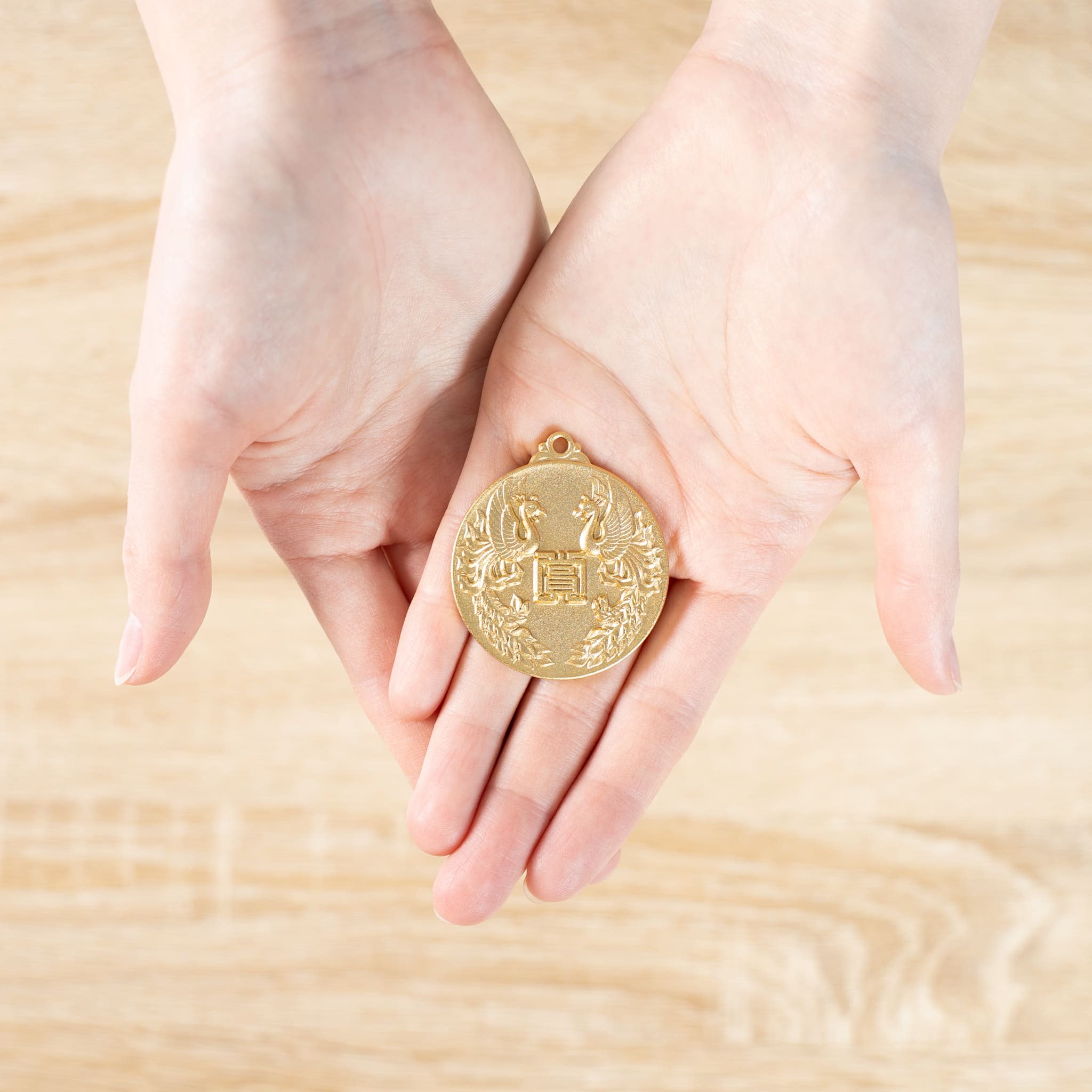 メダル（リボンなし） 彫刻無料 金属製 MC