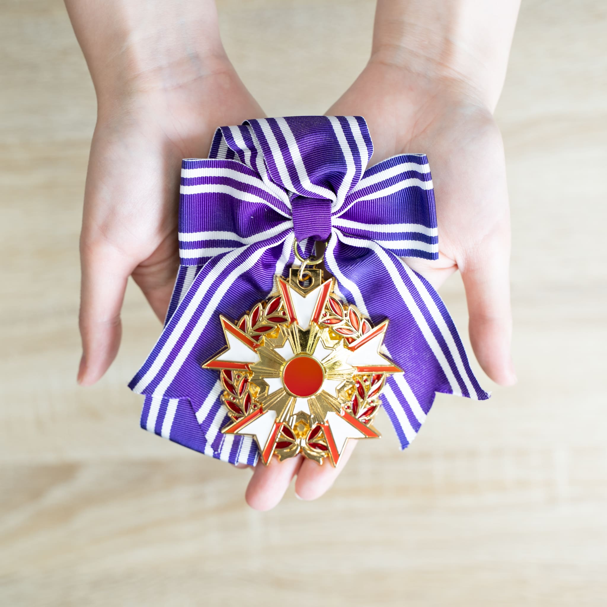 金メダル・銀メダル・記念 コレクション 不明 勲章 勲章型メダル 金属