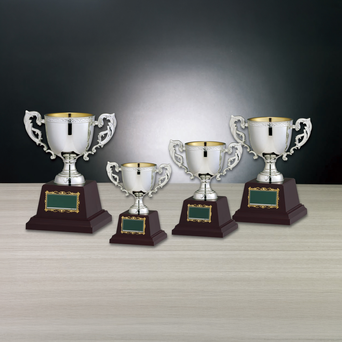 優勝カップ 樹脂製 CP-1058 Bサイズ