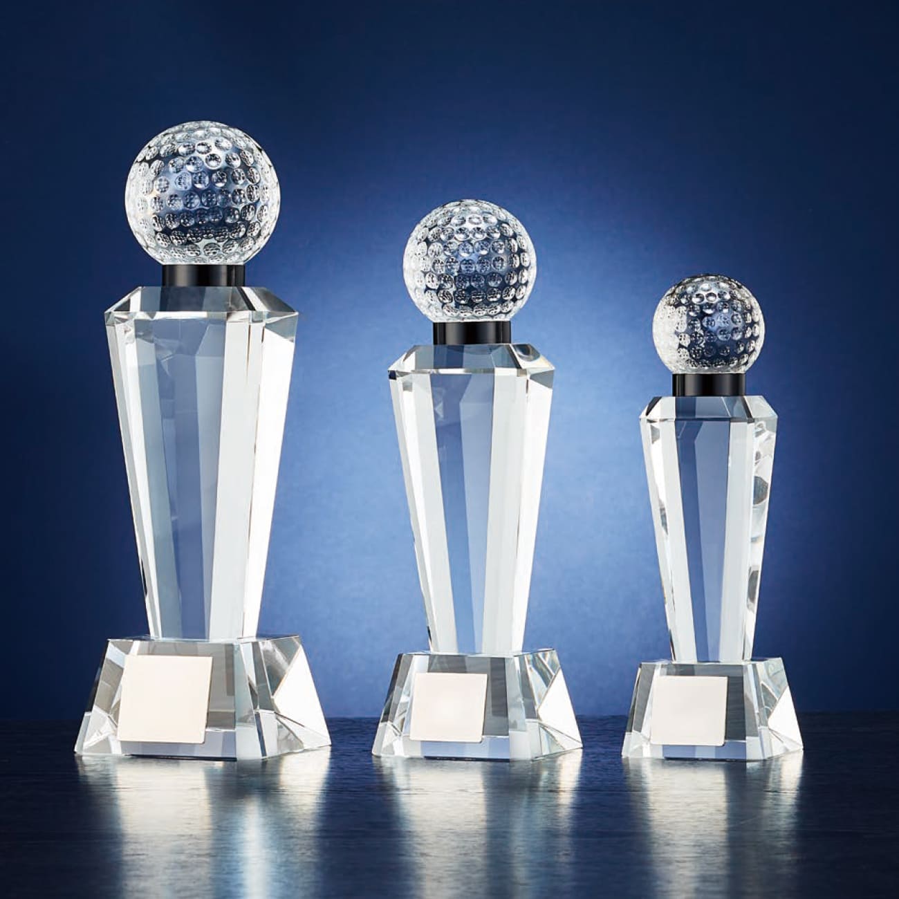 クリスタルトロフィー ゴルフ BW-2196 Aサイズ