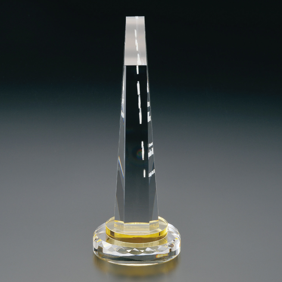 クリスタルトロフィー サンドブラスト彫刻 SHS-7401 Aサイズ