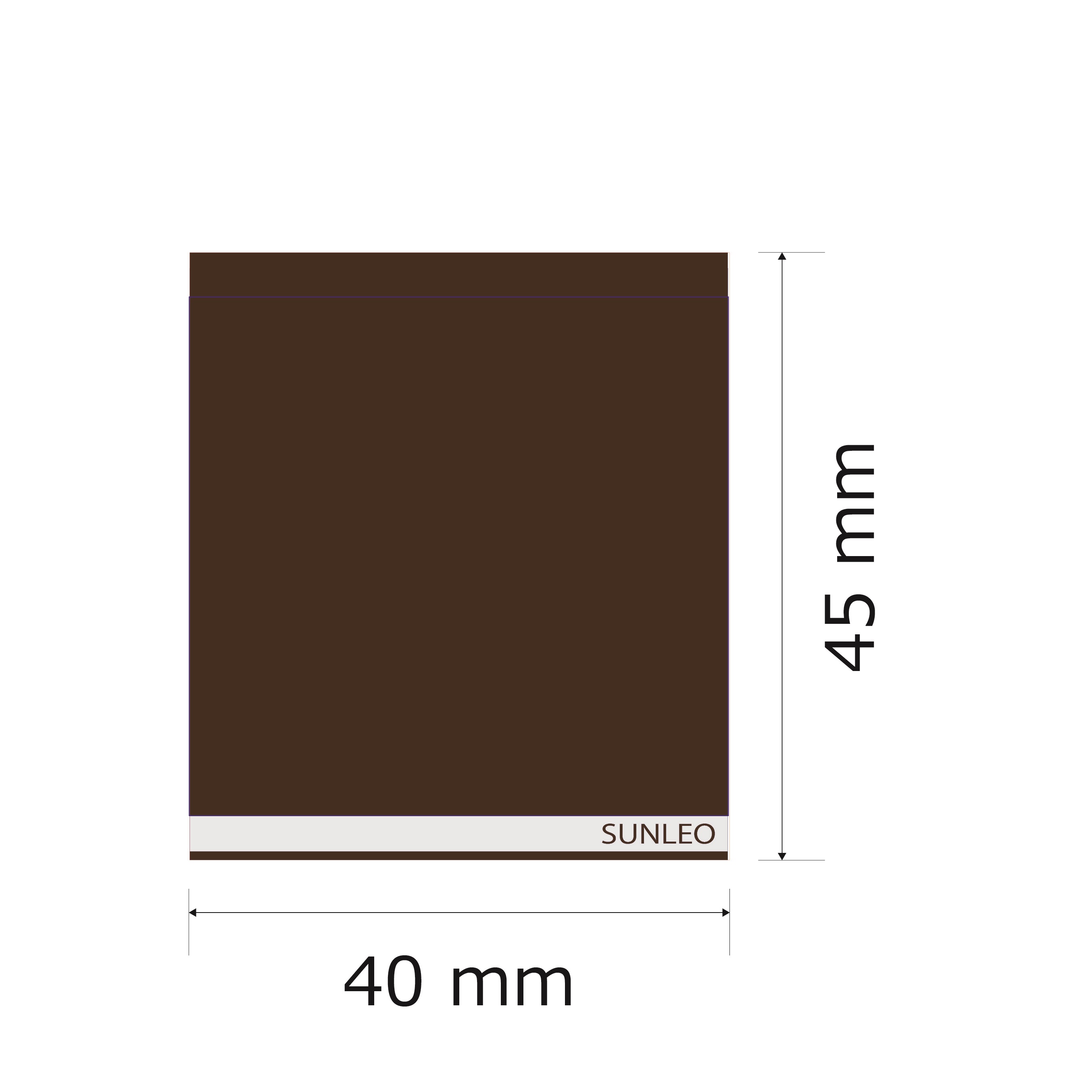 プレート単品（旧型番：Y-#P16）【Y-#16】高さ：4.5cm　幅：4.0cm《営業日13時までのご注文で翌々営業日出荷》　[#16]〈L〉