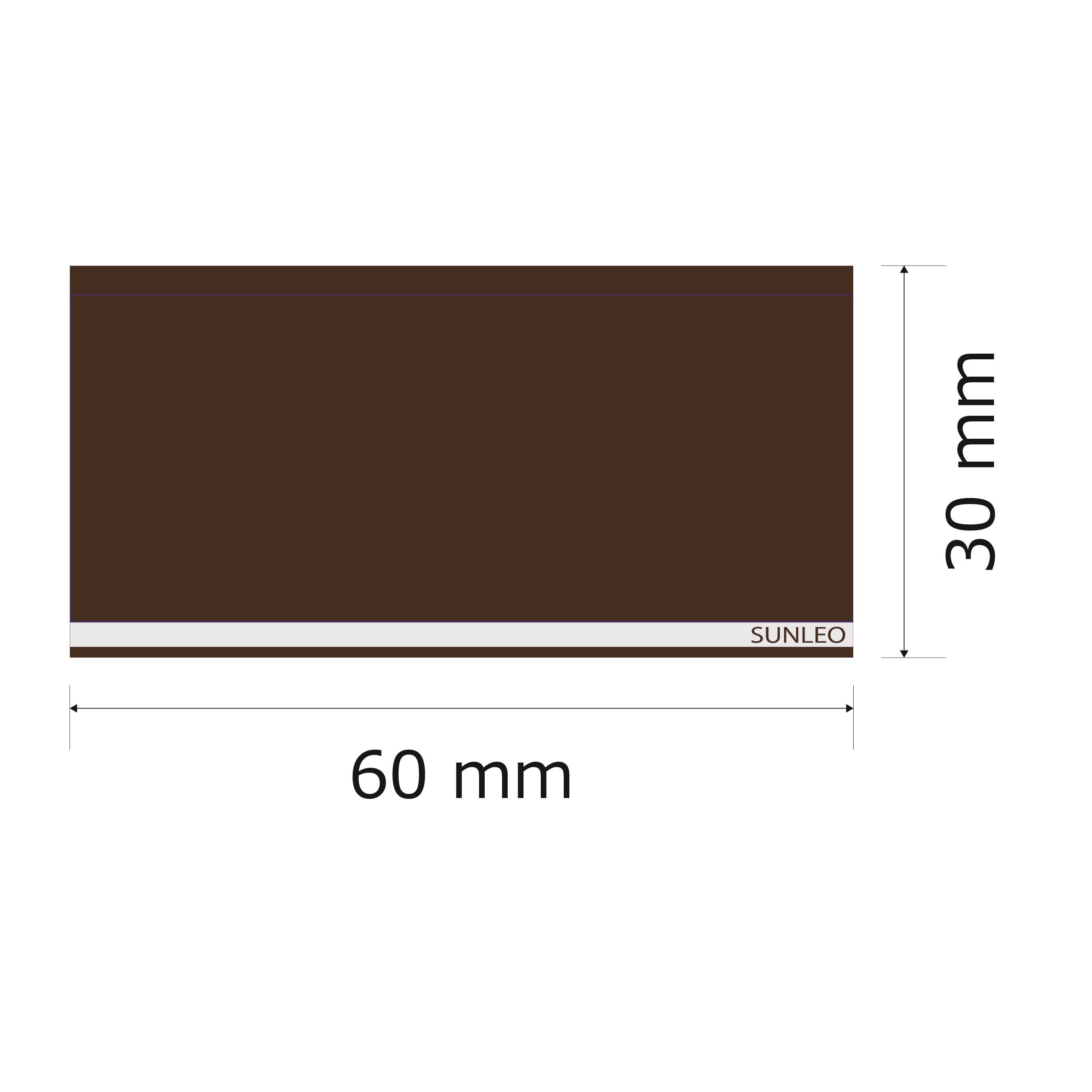 プレート単品（旧型番：Y-#P23）【Y-#23】高さ：3.0cm　幅：6.0cm《営業日13時までのご注文で翌々営業日出荷》　[#23]〈L〉