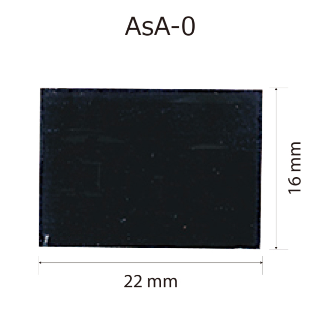 プレート単品【As-A-0】高さ：1.6cm　幅：2.2cm《営業日13時までのご注文で翌営業日出荷》　[A-0]〈L〉