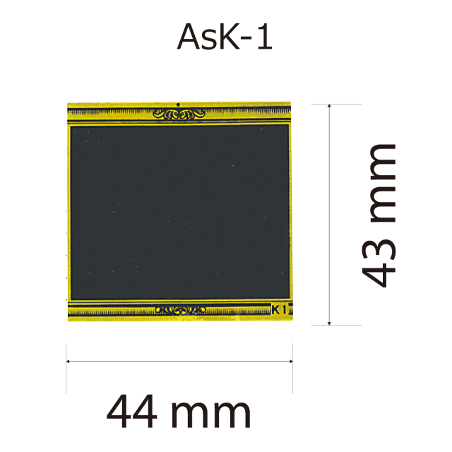 プレート単品【As-K-1】高さ：4.3cm　幅：4.4cm《営業日13時までのご注文で翌営業日出荷》　[K-1]〈L〉