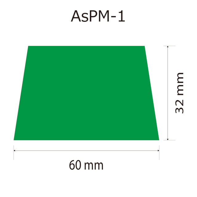 プレート単品【As-PM-1】高さ：3.2cm　幅：6.0cm《営業日13時までのご注文で翌営業日出荷》　[PM-1]〈E〉
