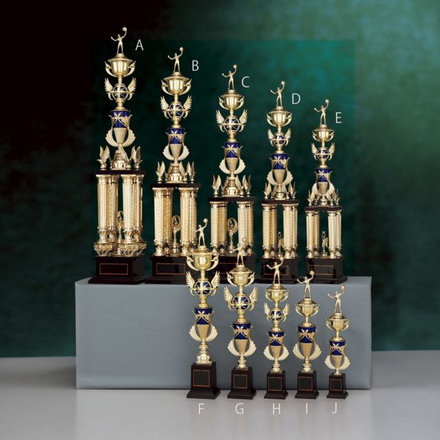 トロフィー タワー型トロフィー 樹脂製 88種目から選べる TO-3151 Gサイズ