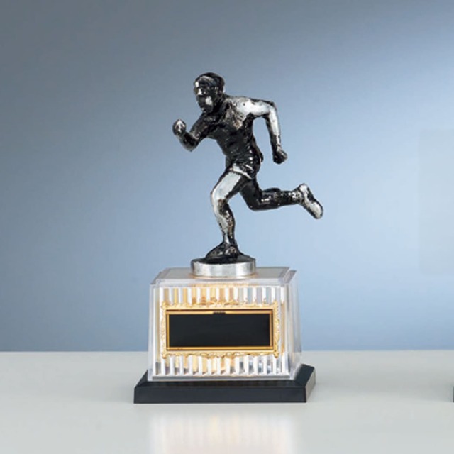 アートトロフィー 金属製 金銀銅 21種類の選べるカラーメダル付