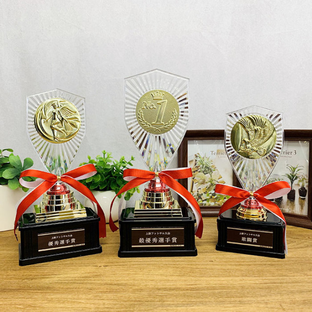 npcj(現FWJ) 3位入賞 トロフィー メダル 2019年当時物 FWJ 2位トロフィーと銀メダル - メルカリ