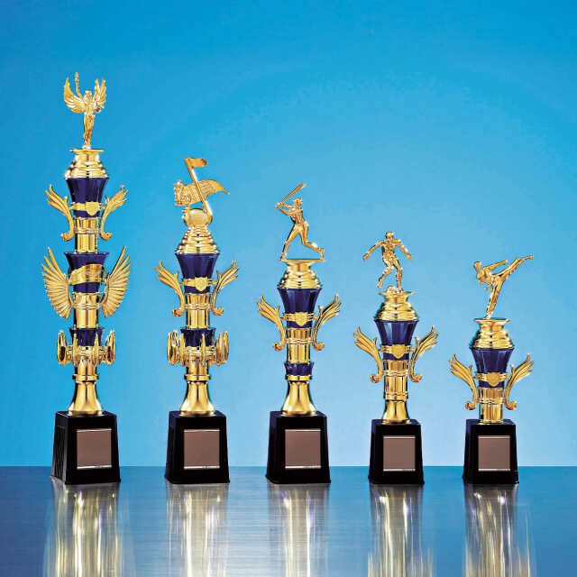 タワー型トロフィー　樹脂製　種目選べる【Y-TRZ-4349_Eサイズ】高さ：29.0cm《営業日13時までのご注文で翌営業日出荷》　[#16]〈L〉